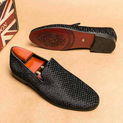 Alban Mocassins Effet Daim Homme