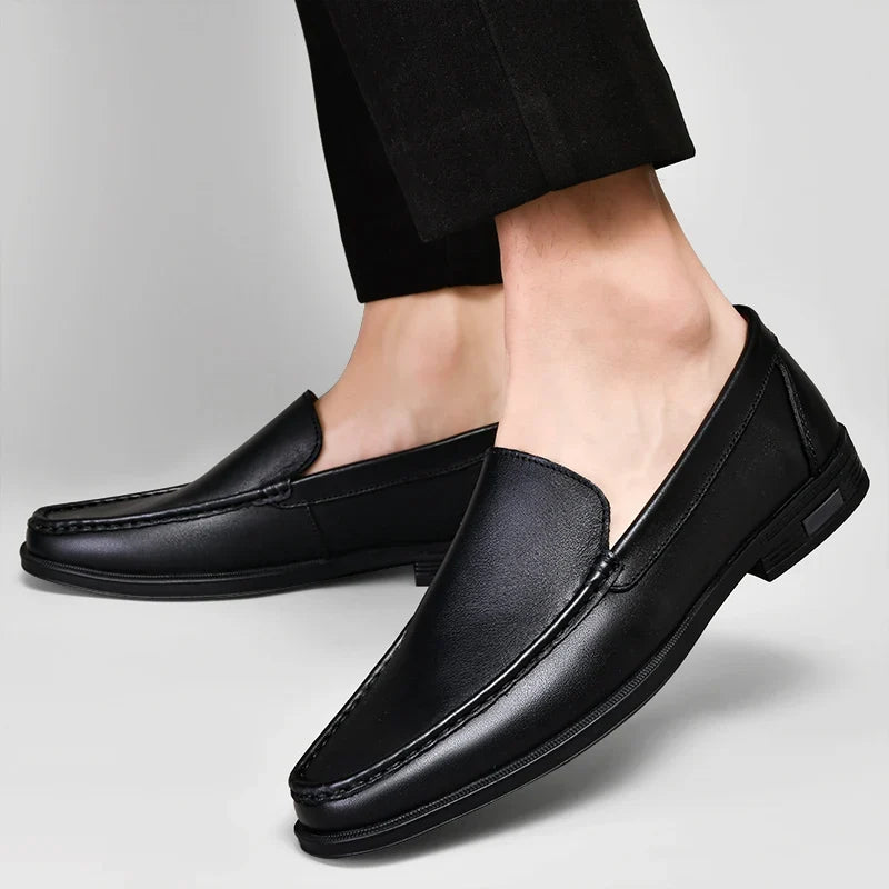 Dorian Mocassins Aspect Cuir Souple Homme