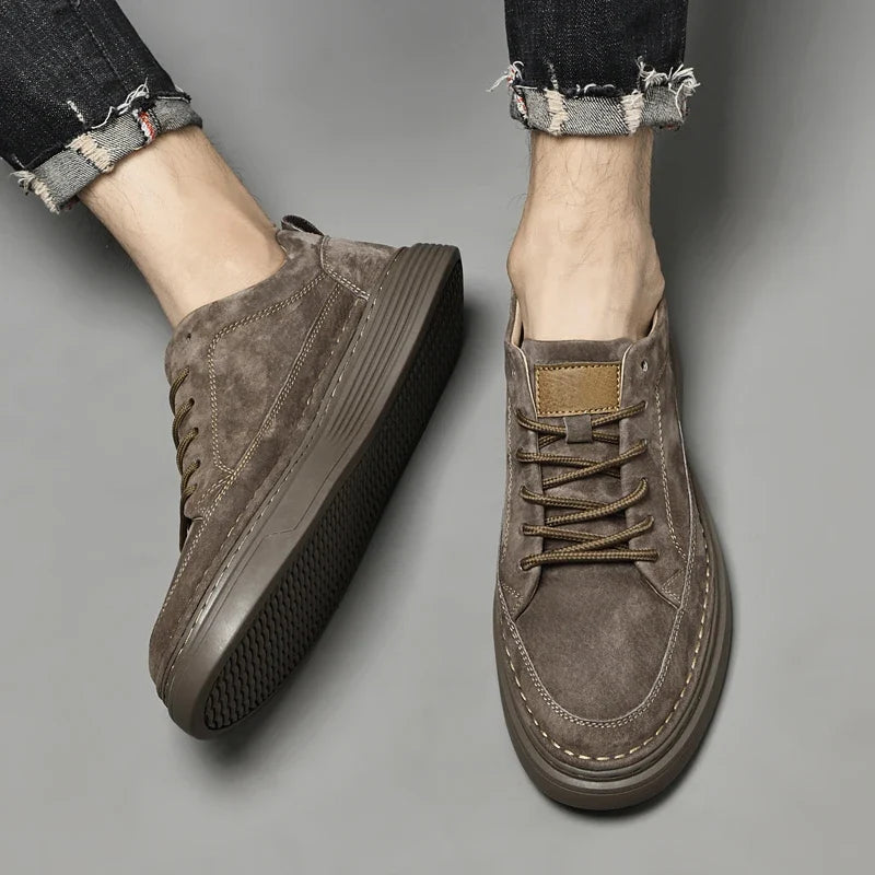 Edgar Chaussures De Ville Aspect Cuir Homme