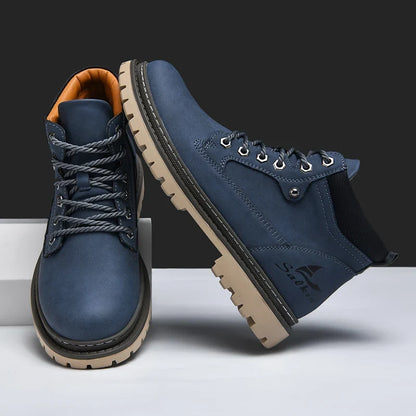 Jacques Bottines À Lacets Semelle À Crampons Homme