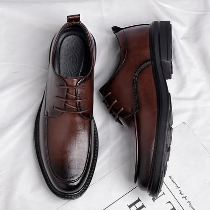 Gauthier Chaussures À Lacets Aspect Cuir Homme
