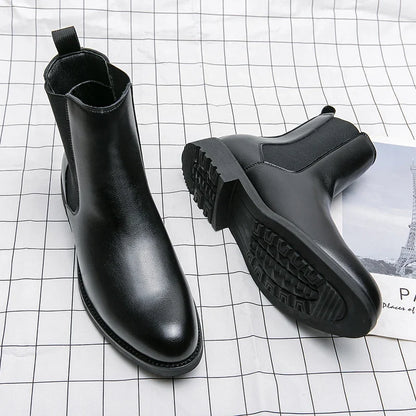 Jules Chelsea Boots Aspect Cuir Homme