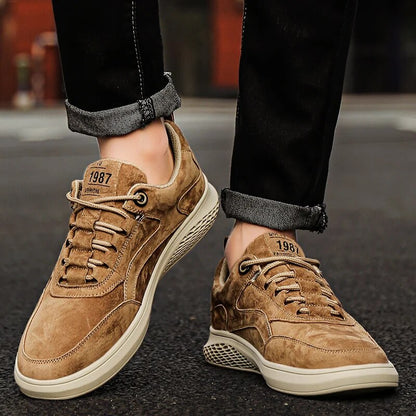 Arthur Baskets Rétro Effet Daim Homme