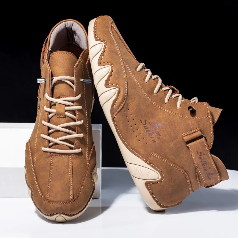 Gilles Chaussures Montantes Semelle Ondulée Homme