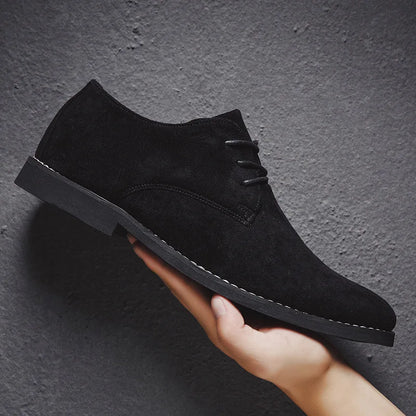 Étienne Chaussures Richelieu Effet Daim Homme