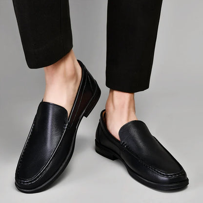 Dorian Mocassins Aspect Cuir Souple Homme