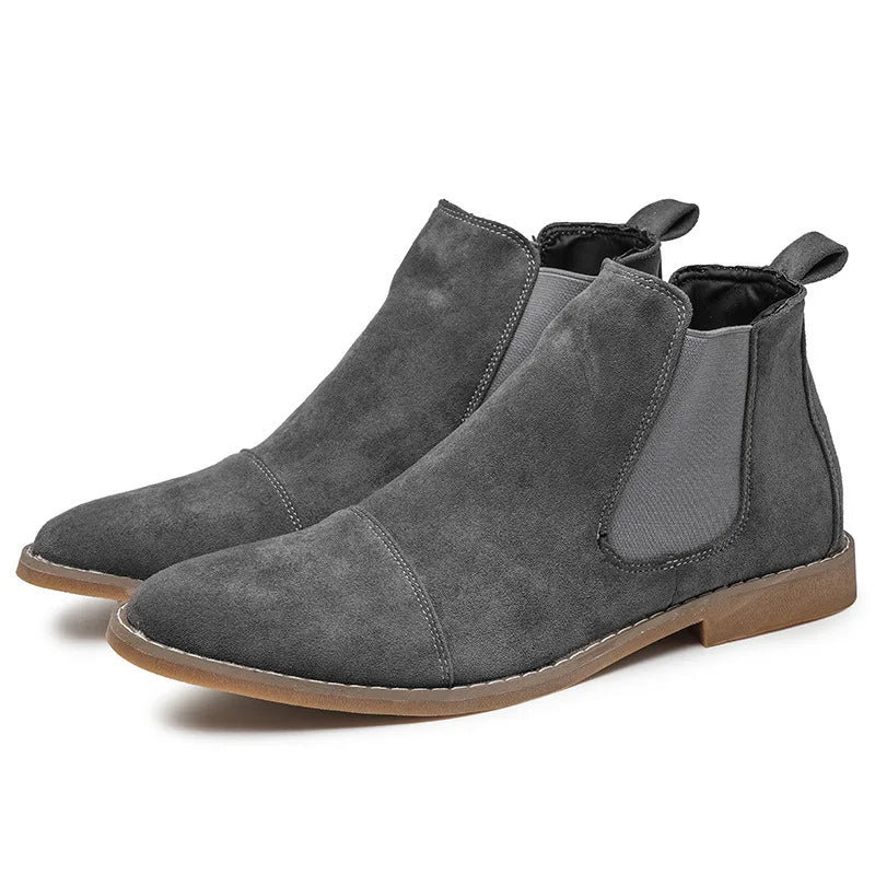 Loïc Chelsea Boots Effet Daim Homme