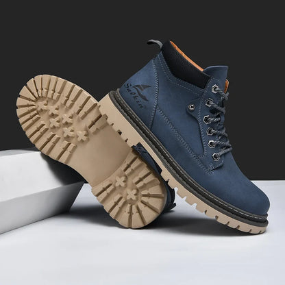 Jacques Bottines À Lacets Semelle À Crampons Homme