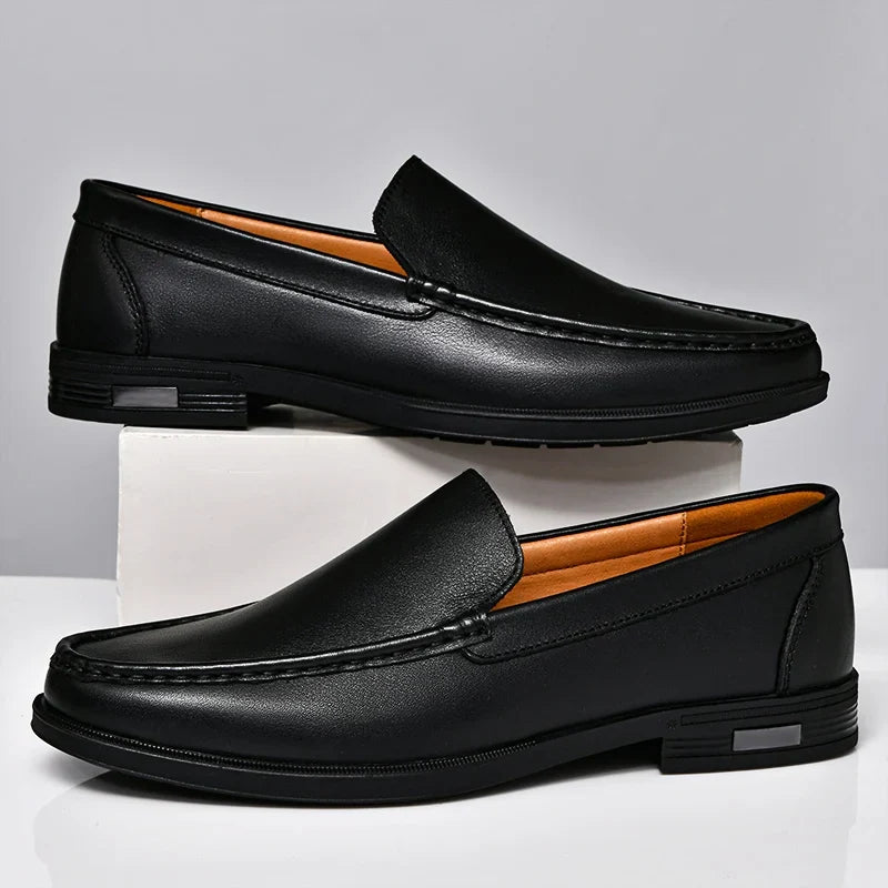 Dorian Mocassins Aspect Cuir Souple Homme