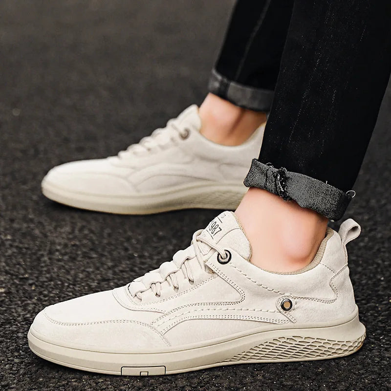 Arthur Baskets Rétro Effet Daim Homme
