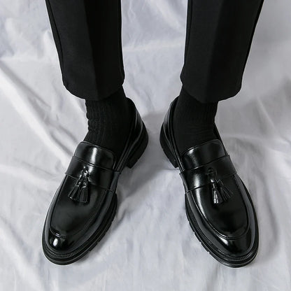 Gaétan Mocassins À Pampilles Aspect Cuir Homme