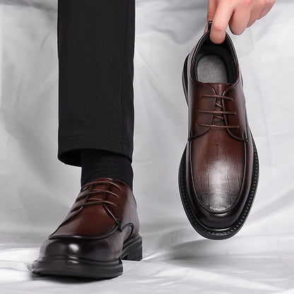 Gauthier Chaussures À Lacets Aspect Cuir Homme