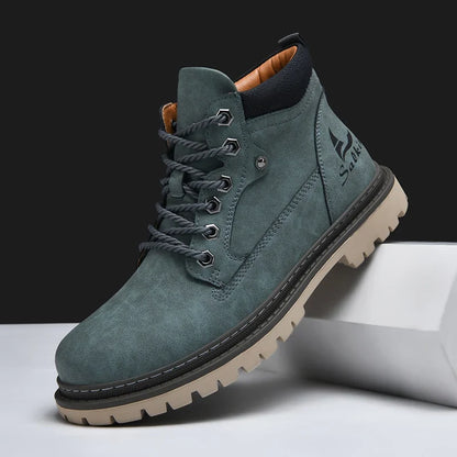 Jacques Bottines À Lacets Semelle À Crampons Homme