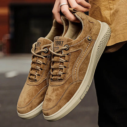 Arthur Baskets Rétro Effet Daim Homme