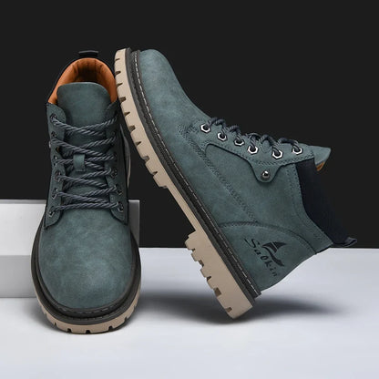 Jacques Bottines À Lacets Semelle À Crampons Homme