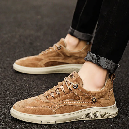 Arthur Baskets Rétro Effet Daim Homme