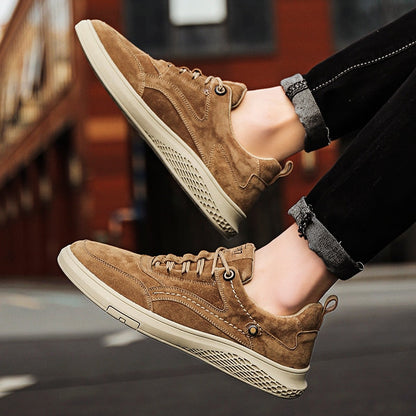 Arthur Baskets Rétro Effet Daim Homme