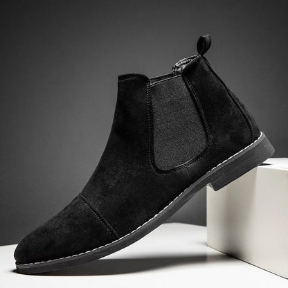 Loïc Chelsea Boots Effet Daim Homme