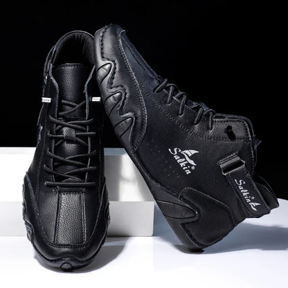 Gilles Chaussures Montantes Semelle Ondulée Homme
