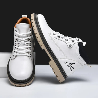 Jacques Bottines À Lacets Semelle À Crampons Homme