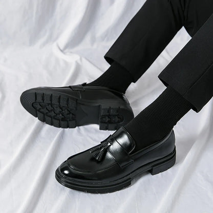 Gaétan Mocassins À Pampilles Aspect Cuir Homme