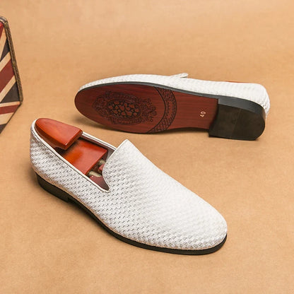 Alban Mocassins Effet Daim Homme