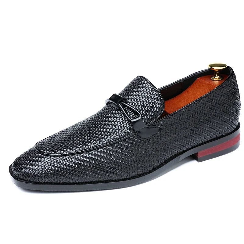 Florian Mocassins Texturés À Nœud Homme