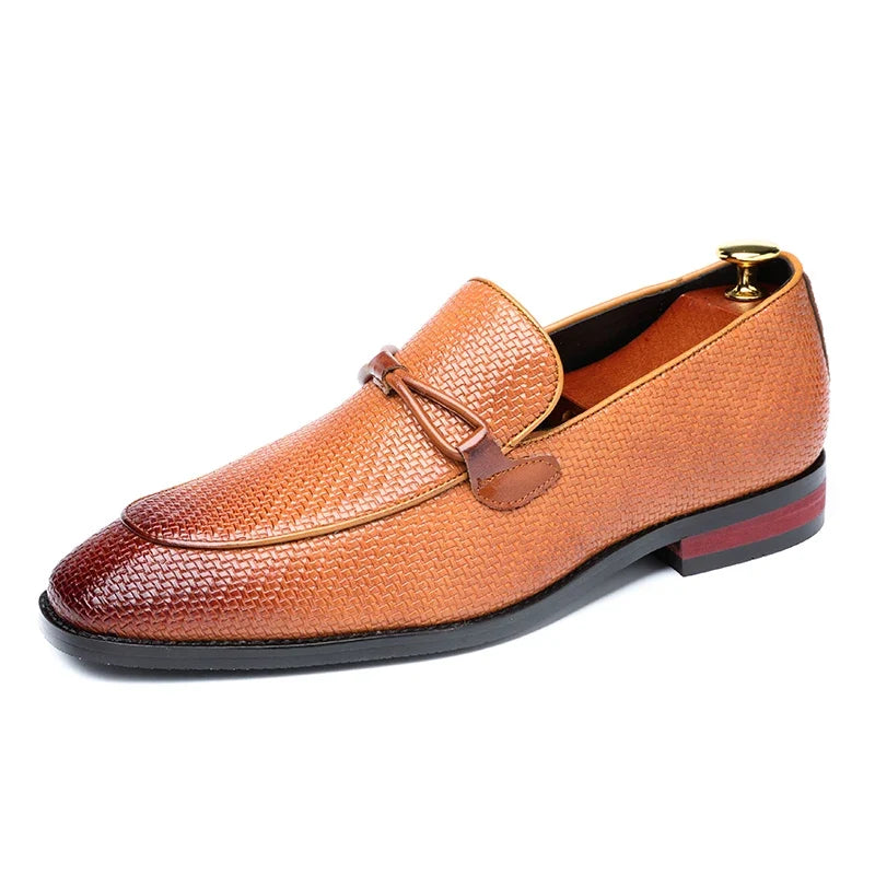 Florian Mocassins Texturés À Nœud Homme