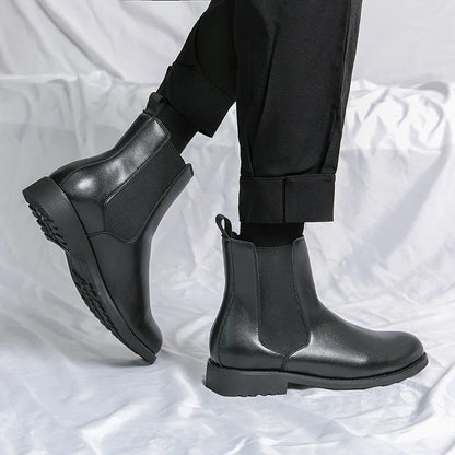 Jules Chelsea Boots Aspect Cuir Homme