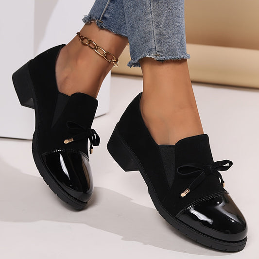 Camille Mocassins À Bout Verni Sans Lacets Femme