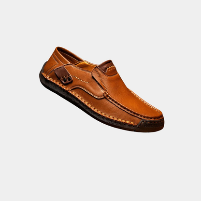 Édouard Mocassins Classiques En Cuir Poli Homme
