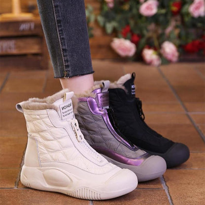 Axelle Bottines De Neige Matelassées Doublure Polaire Femme