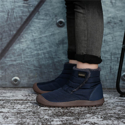 Jacinthe Bottines De Neige Matelassées À Zip Semelle Gomme Femme
