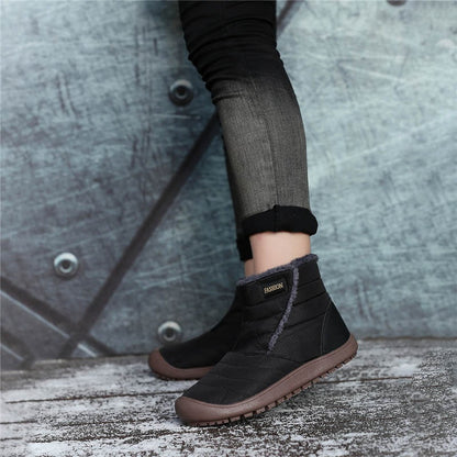 Jacinthe Bottines De Neige Matelassées À Zip Semelle Gomme Femme