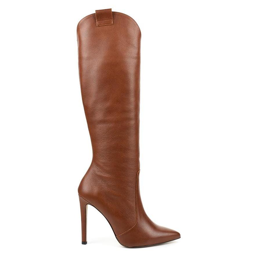 Anaïs Bottes Hautes À Talon Aiguille Et Bout Pointu Femme