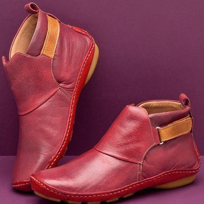 Justine Bottines Basses À Bride Et Semelle Souple Femme