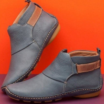 Justine Bottines Basses À Bride Et Semelle Souple Femme