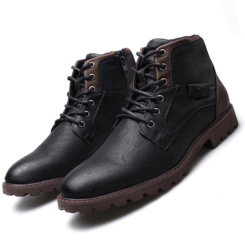 Clément Bottines À Lacets Et Semelle Crantée Homme