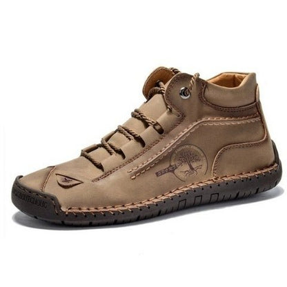 Julien Bottines À Lacets Coutures Apparentes Homme