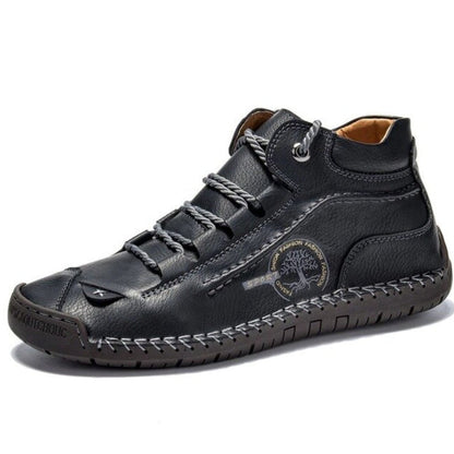 Julien Bottines À Lacets Coutures Apparentes Homme