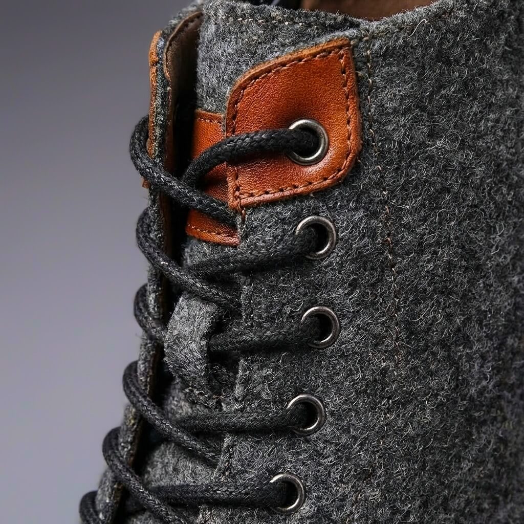 Gaspard Bottines Montantes À Lacets Bicolores Homme