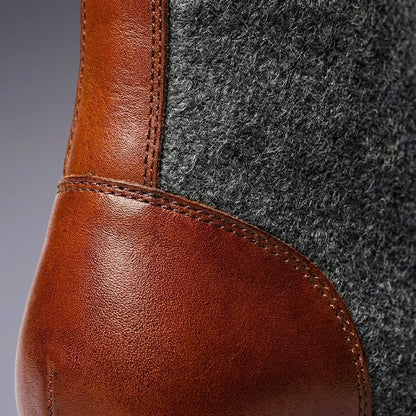 Gaspard Bottines Montantes À Lacets Bicolores Homme