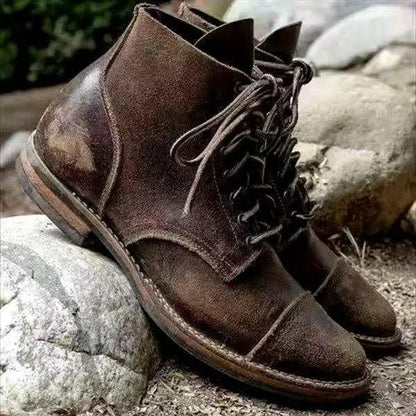 Armand Bottines À Lacets Bout Rapporté Homme