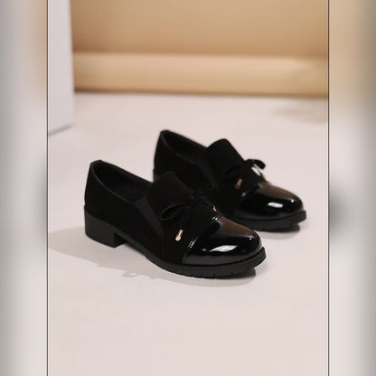 Camille Mocassins À Bout Verni Sans Lacets Femme