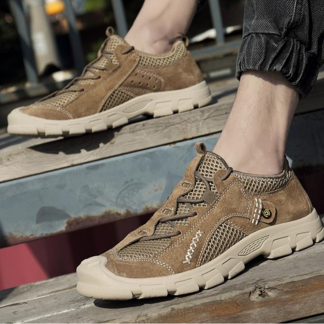 Octave Chaussures De Randonnée En Mesh À Lacets Homme