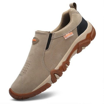 Hugo Chaussures À Enfiler Effet Daim Semelle Crantée Homme