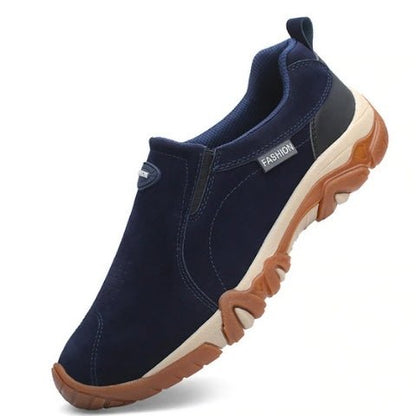 Hugo Chaussures À Enfiler Effet Daim Semelle Crantée Homme
