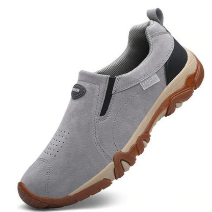 Hugo Chaussures À Enfiler Effet Daim Semelle Crantée Homme