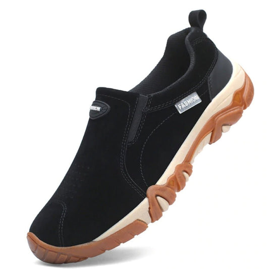 Hugo Chaussures À Enfiler Effet Daim Semelle Crantée Homme