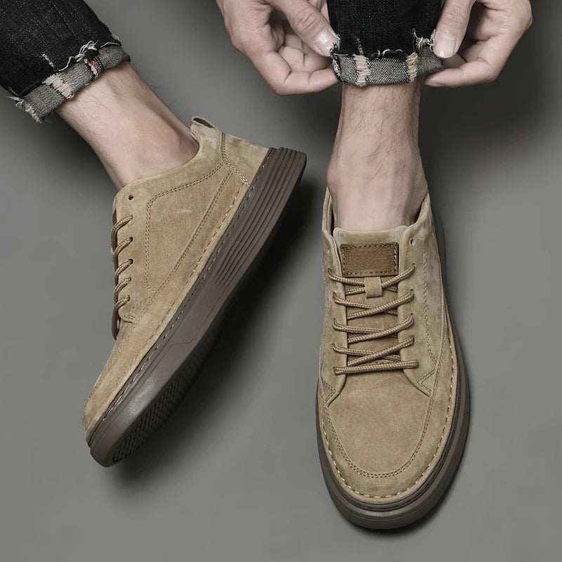 Edgar Chaussures De Ville Aspect Cuir Homme